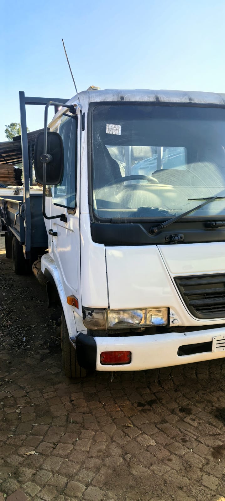 Our 8-ton truck on a delivery